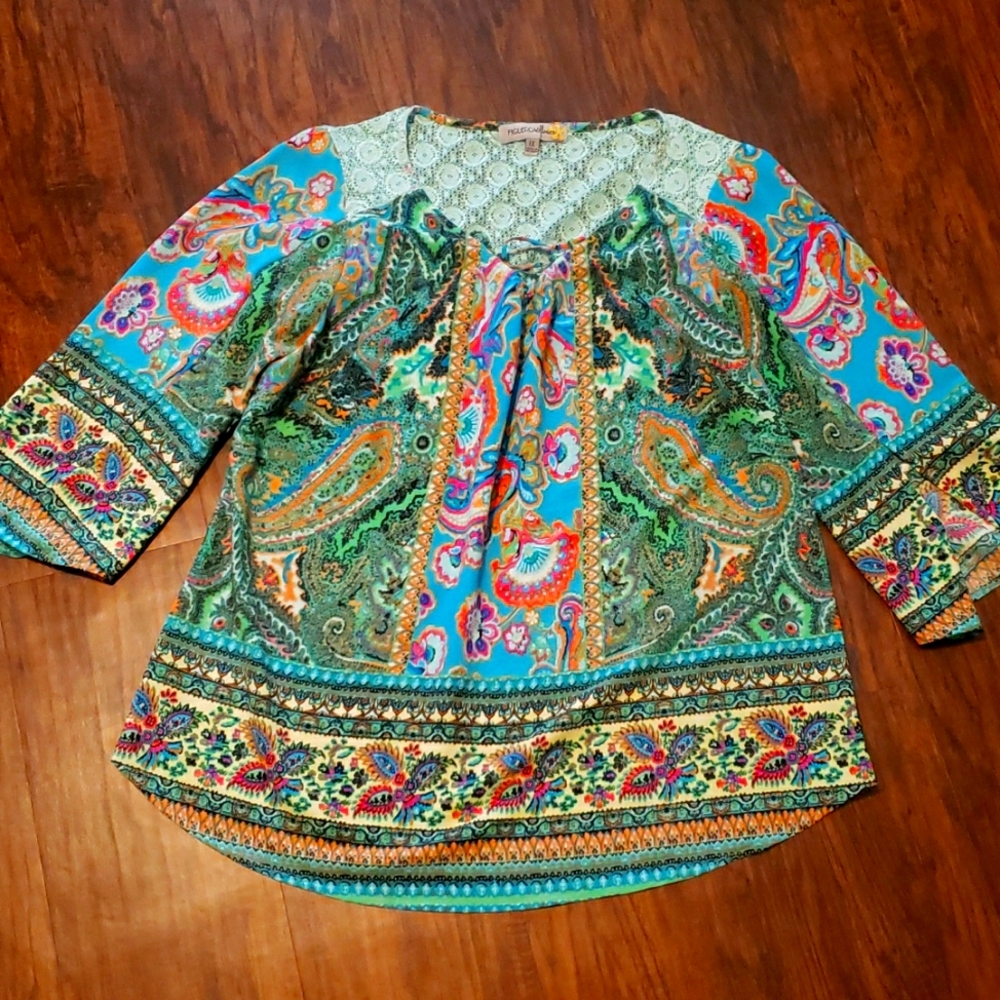Figueroa & Flower blouse